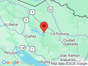 Map of Site Report: Arenal Misticopark, Costa Rica